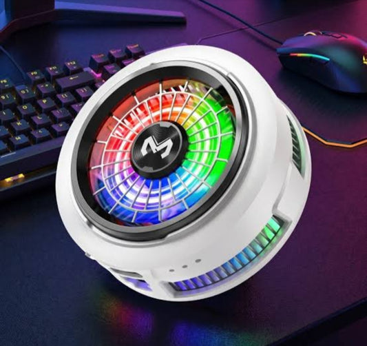 MEMO RGB Gaming Phone Cooler – Instant Cooling Fan for PUBG & Free Fire